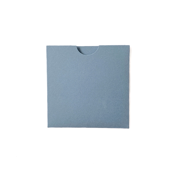 Матовий конверт-кишенька Dusty Blue, 12.5х12.5 см