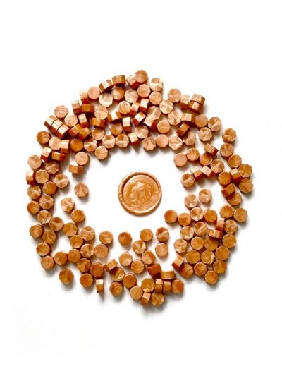 Сургуч в гранулах. Колір Морквяний. №41