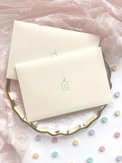 Конверт Бирка