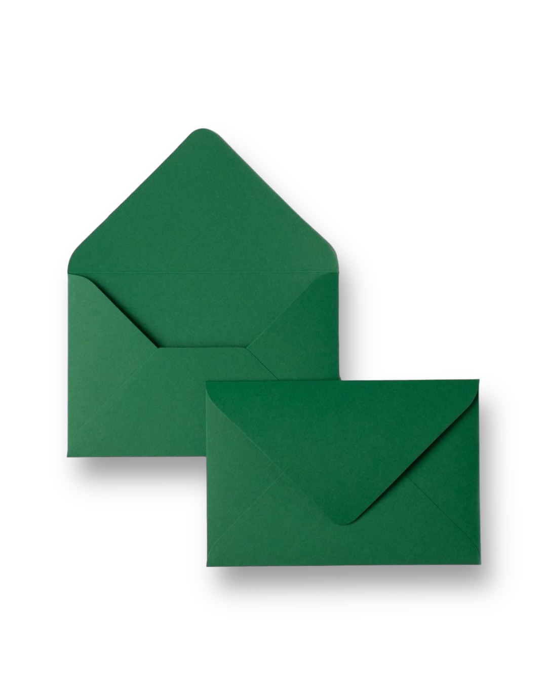 Конверт матовий. Колір Green. Розмір 11х16.4 см.