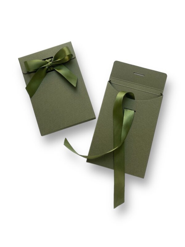 Матовий конверт Khaki (хакі), 10.5х15.5х1 см