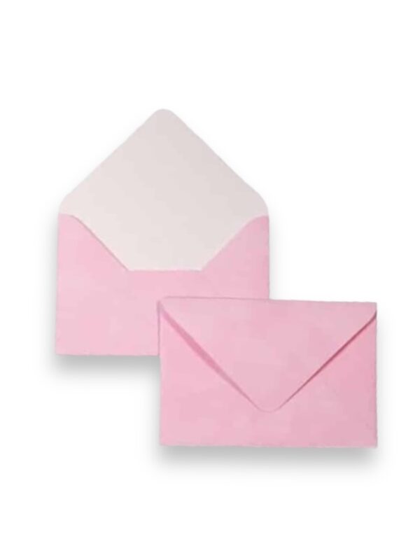 Оксамитовий конверт Soft Pink (рожевий), 11х16.4 см для А6