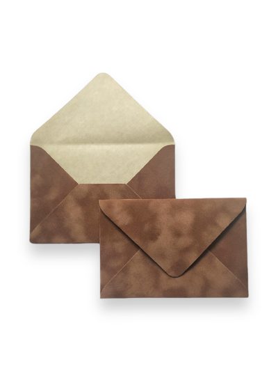 Конверт оксамитовий. Колір Texas. Розмір 11х16.4 см.