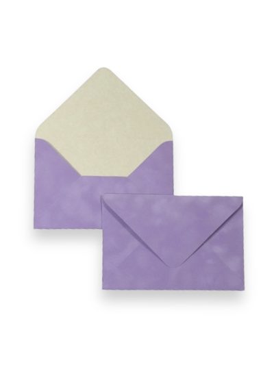 Конверт оксамитовий. Колір Violet. Розмір 11х16.4 см.