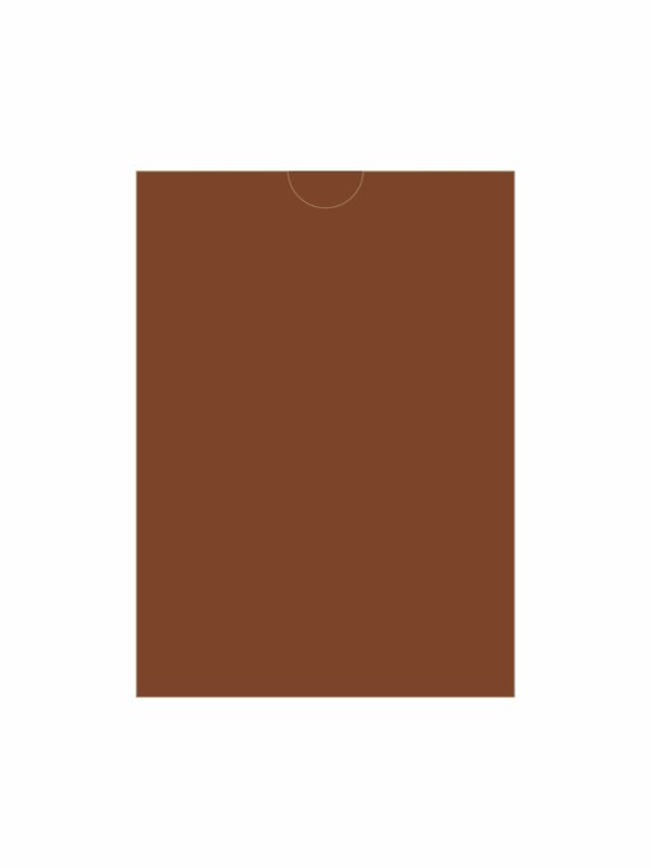 Конверт прямокутна кишенька Cinnamon
