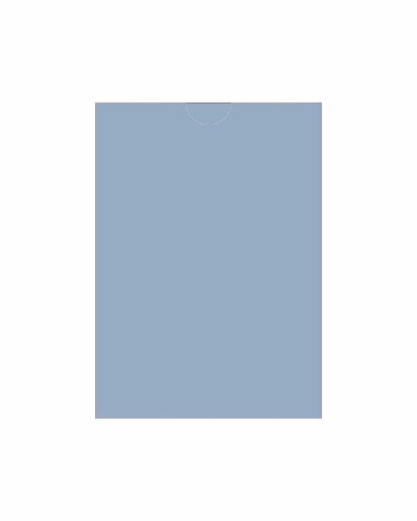 Конверт прямокутна кишенька Dusty Blue