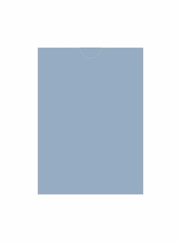 Конверт прямокутна кишенька Dusty Blue