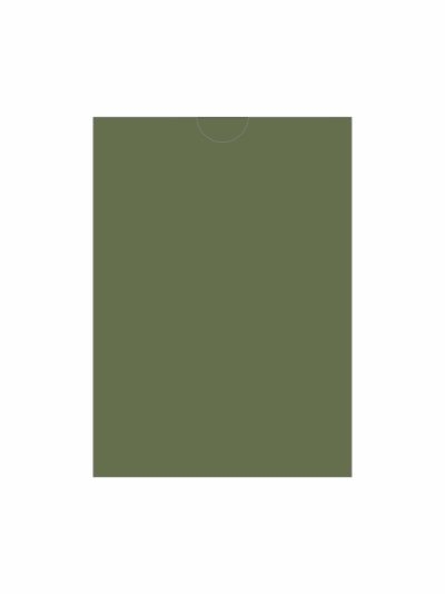 Конверт прямокутна кишенька Khaki. Розмір 10.9х15.2 для картки А6