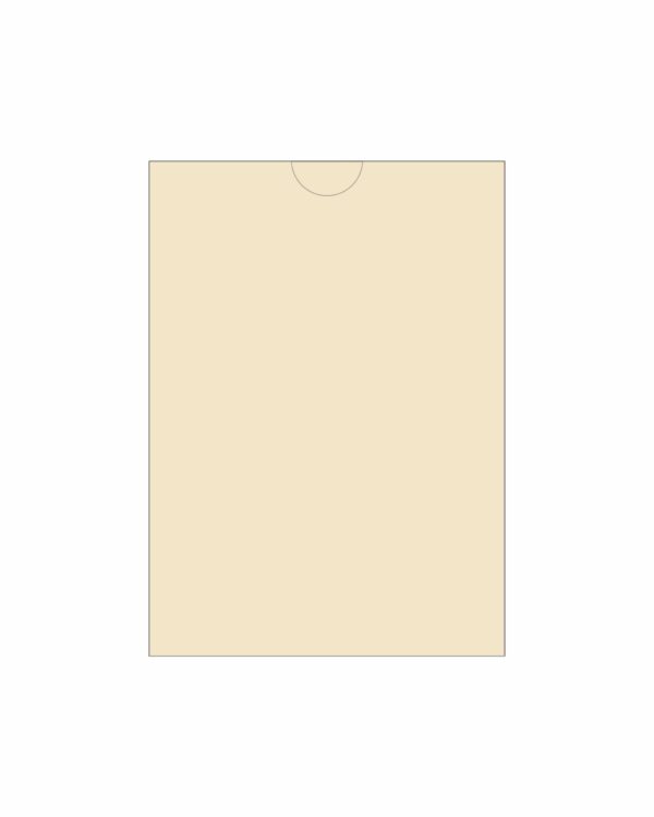 Конверт прямокутна кишенька Sand beige