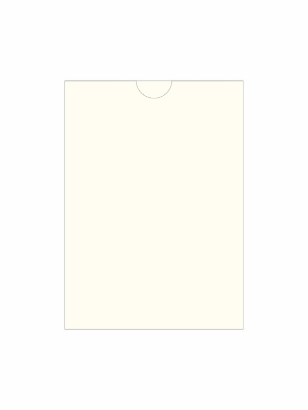Конверт прямокутна кишенька Vanilla, 10.9х15.2 для картки А6