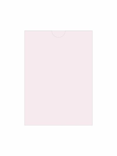 Конверт прямокутна кишенька Blush. Розмір 10.9х15.2 для картки А6
