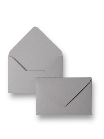Конверт матовий. Колір Dark Gray. Розмір 11х16.4 см.
