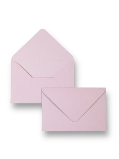 Конверт матовий. Колір Powder. Розмір 11х16.4 см.