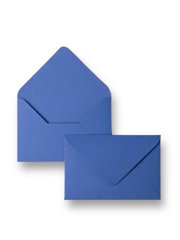 Матовий конверт Blue (синій), 11х16.4 см для А6