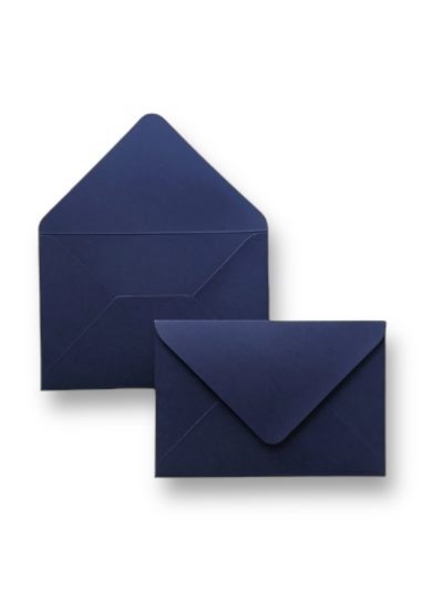 Конверт матовий. Колір Dark Blue. Розмір 11х16.4 см.