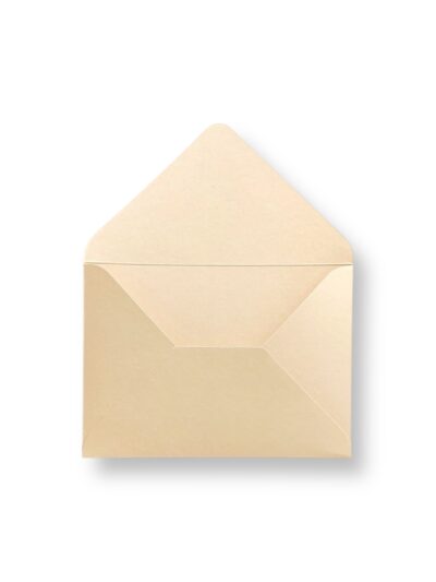 Конверт матовий. Колір Beige Sand. Розмір 15.5х21.5 см. для А5