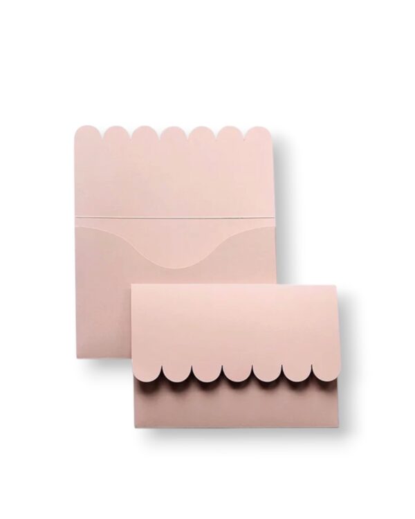 Матовий конверт Pink Nude (рожево-персиковий), 11.5х16.5 см
